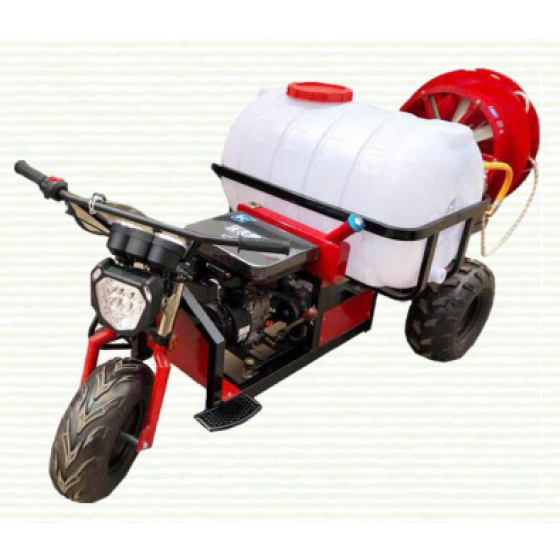 Dual-power motorized air-assisted sprayer