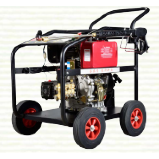 186F 250kg diesel cleaning machine, four-wheel model