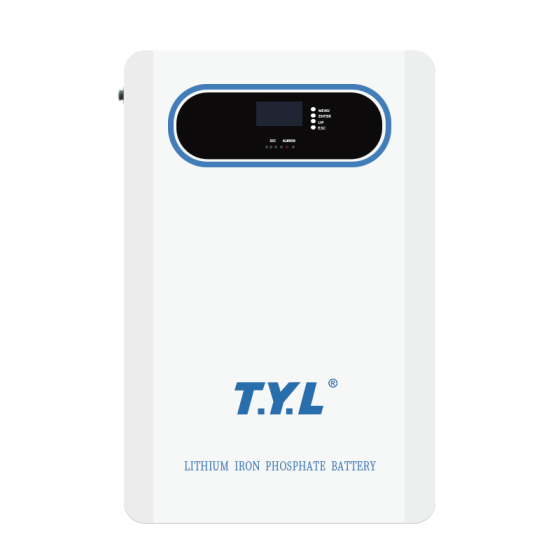 51.2V wall-mounted LiFePO4 battery