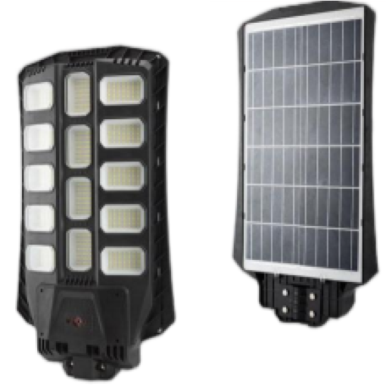 Solar-powered LY integrated street lamp