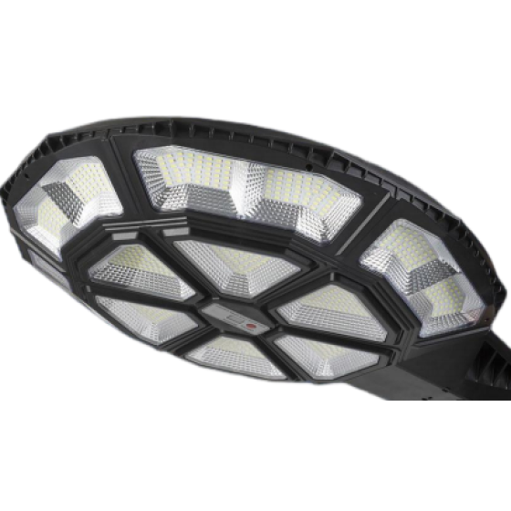 Solar-powered garden lamp