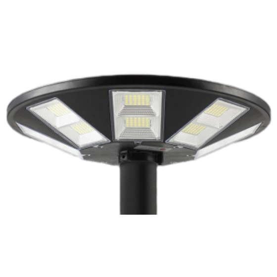 Solar-powered garden lamp