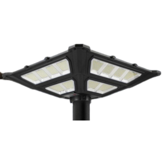 Solar-powered garden lamp