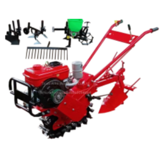 180 model diesel air-cooled chain track micro-tillage