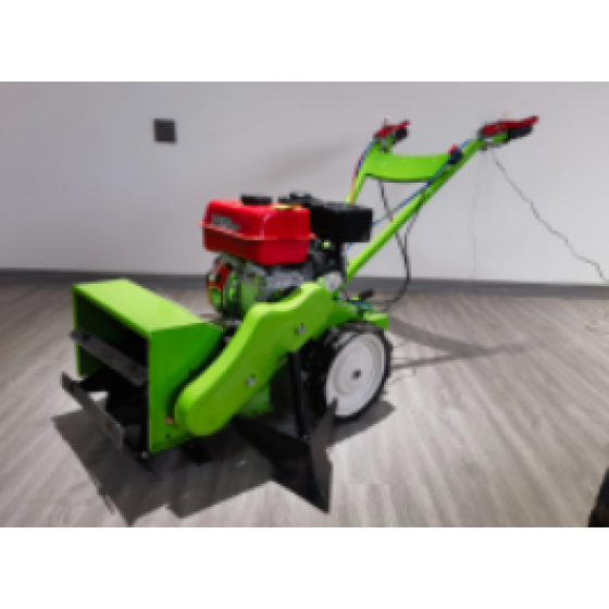 Four-wheel drive gasoline-powered micro-tillage and lawn mower