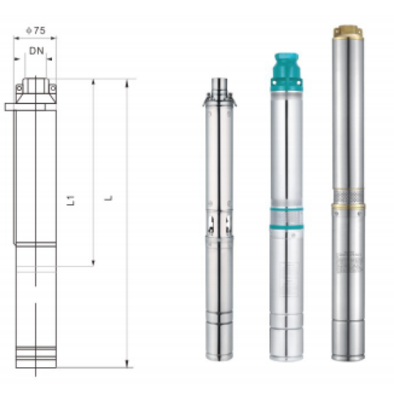 3"STM1 DEEP WELL PUMPS