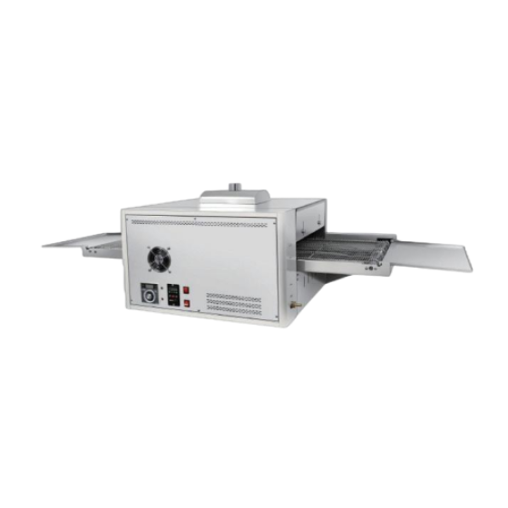 Chain-type pizza oven