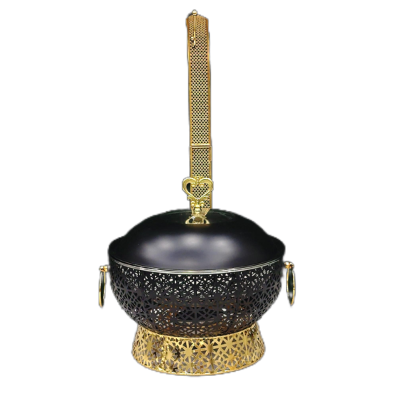 001B stainless steel luxury lace alcohol stove