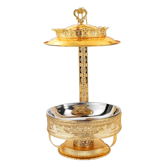 005 stainless steel luxury lace alcohol stove