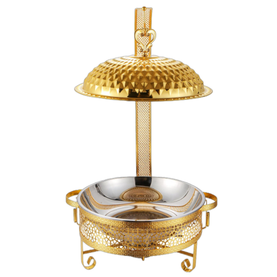 004 stainless steel luxury lace alcohol stove