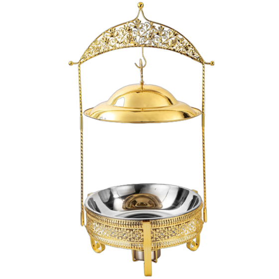 008 stainless steel luxury lace alcohol stove