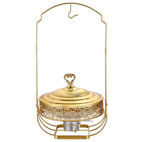 010 stainless steel luxury lace alcohol stove