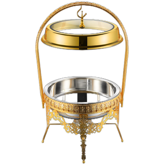 012 stainless steel luxury lace alcohol stove